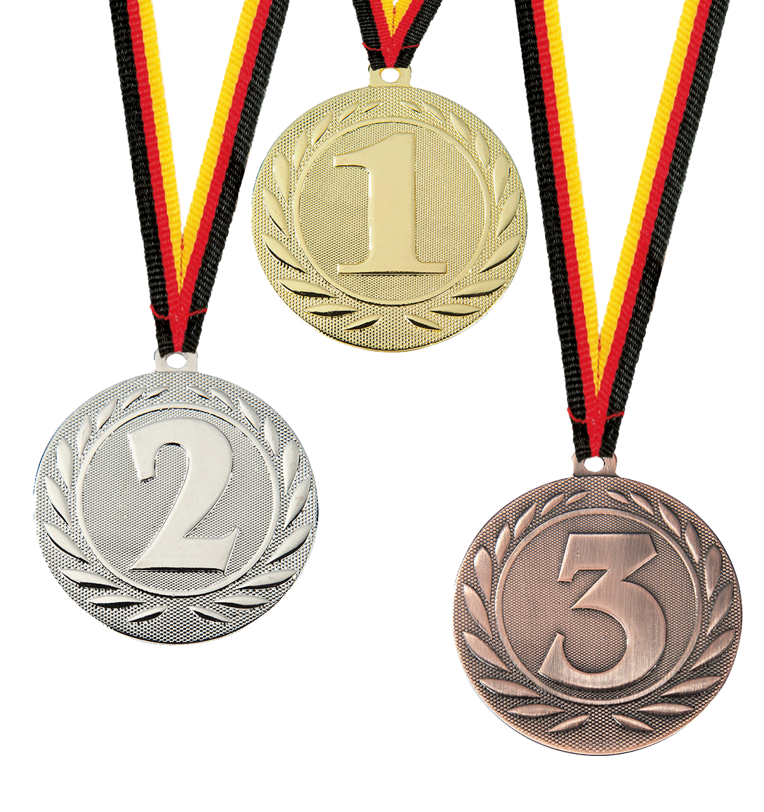 Medaille Grus 1 2 3 in 50mm