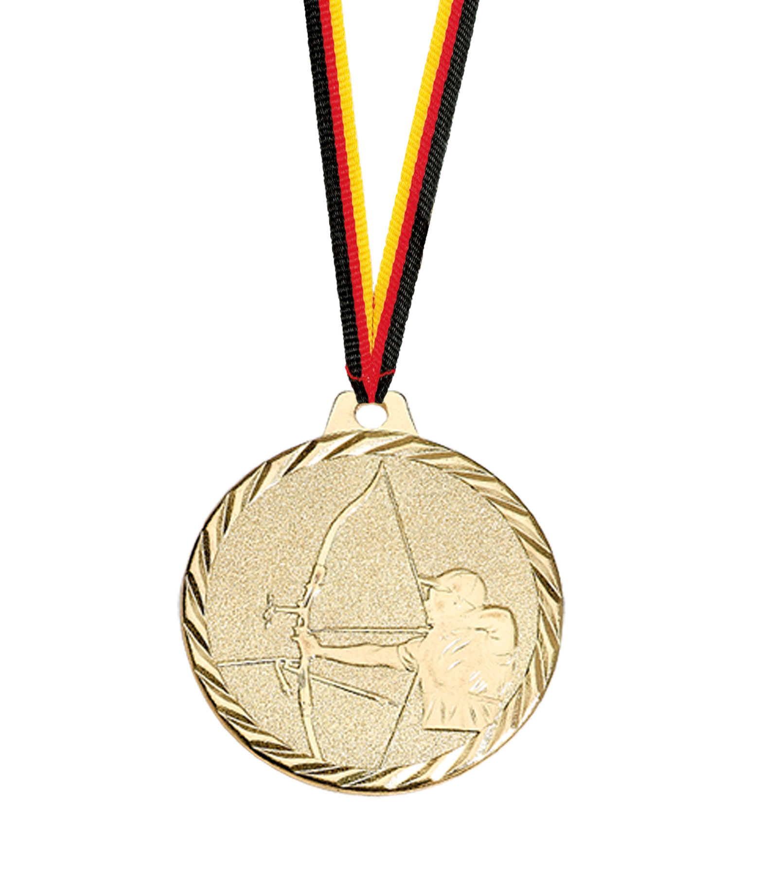 Bogenschießen Medaille Norma in 50mm