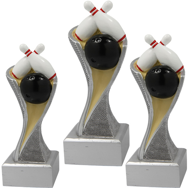 Bowling Trophäe 3er Serie