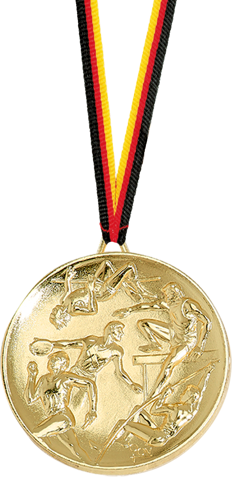 Leichtathletik  Medaille Scorpius in 65mm