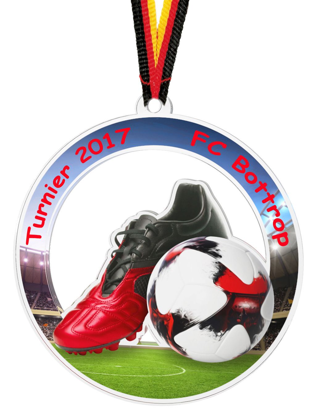 Fußball Medaille Aldebaran